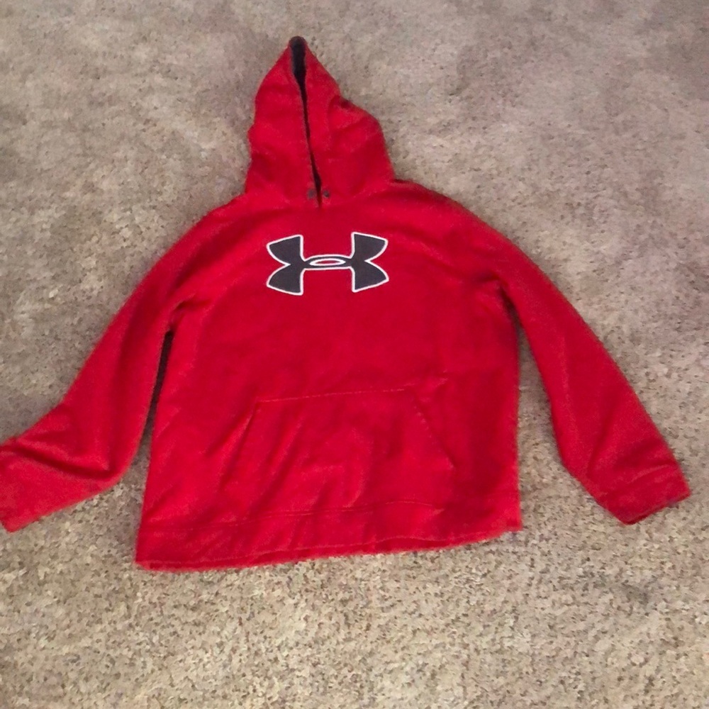 Red Under Armour Hoodie